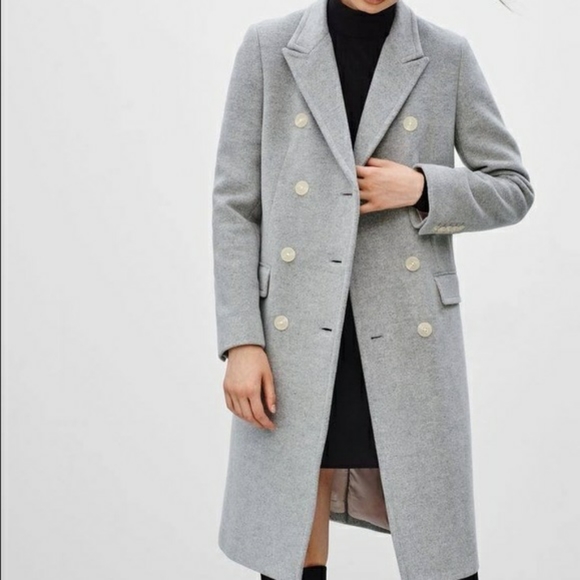 Aritzia Babaton Cashmere/Wool Coat XXS - Picture 2 of 7